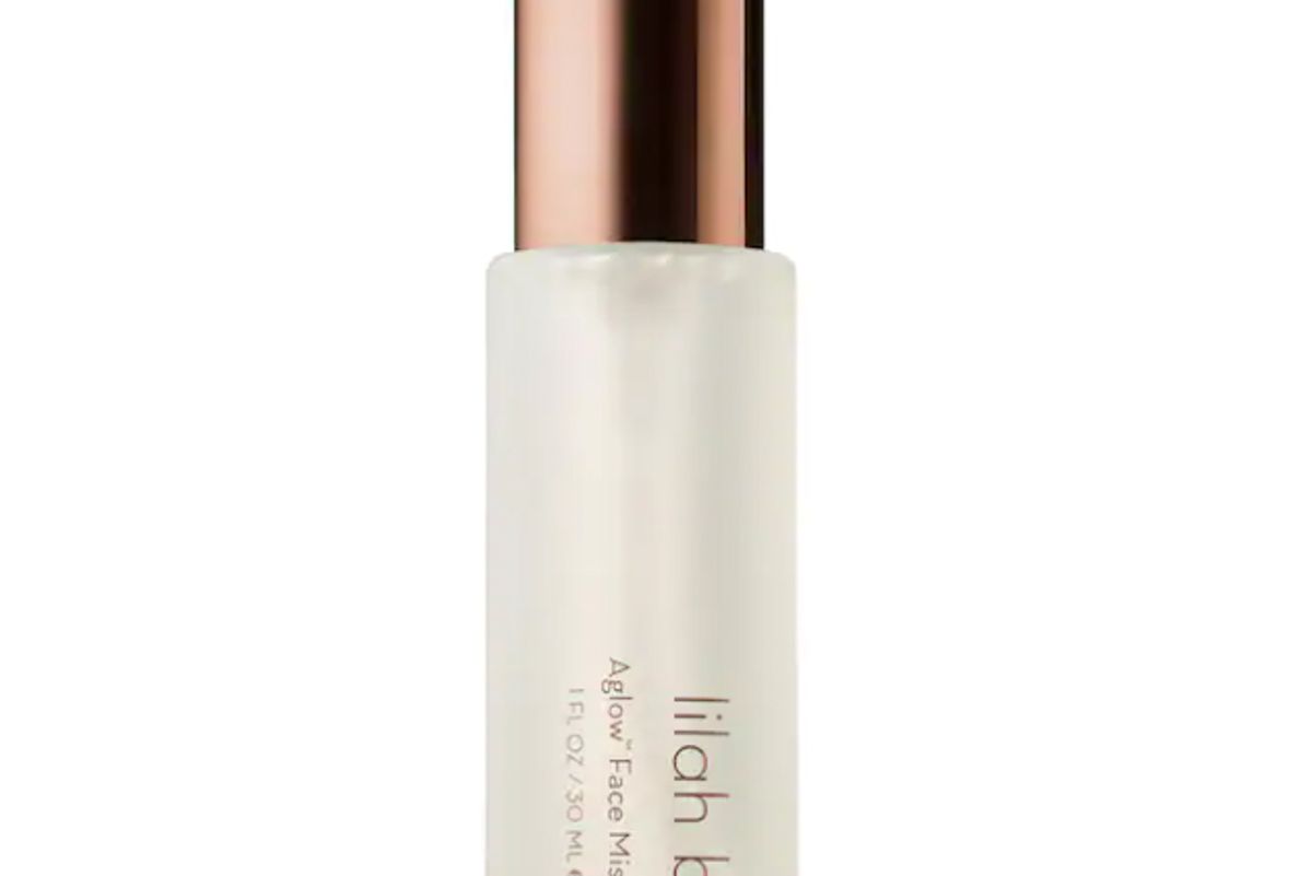 lilah b aglow hydrating and setting face mist