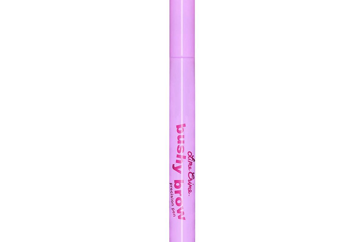 lime crime bushy brow precision pen baby brown cool light brown eyebrow definer and filler adds texture and shape for full natural brows vegan