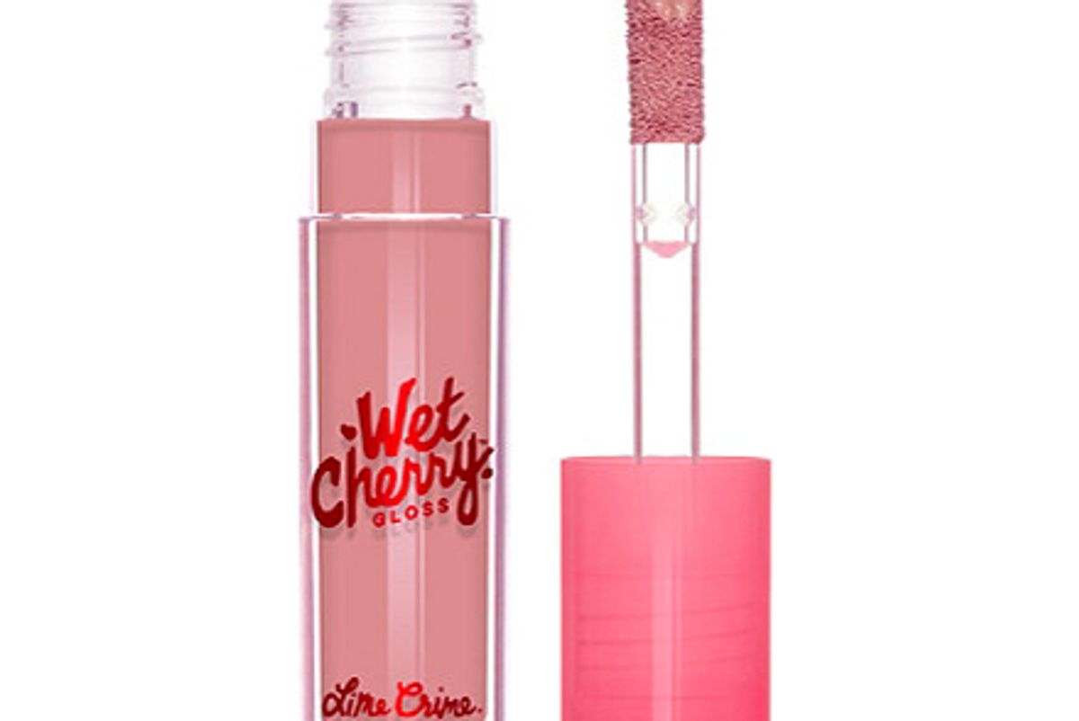 lime crime wet cherry lip gloss