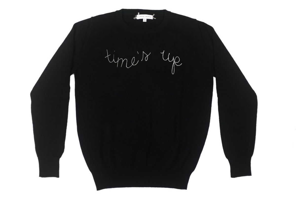 lingua franca times up sweatshirt