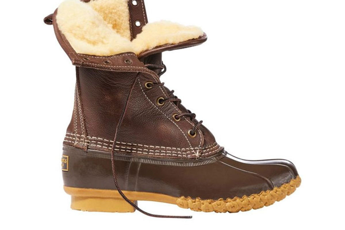 ll bean womens bean shearling lined boots