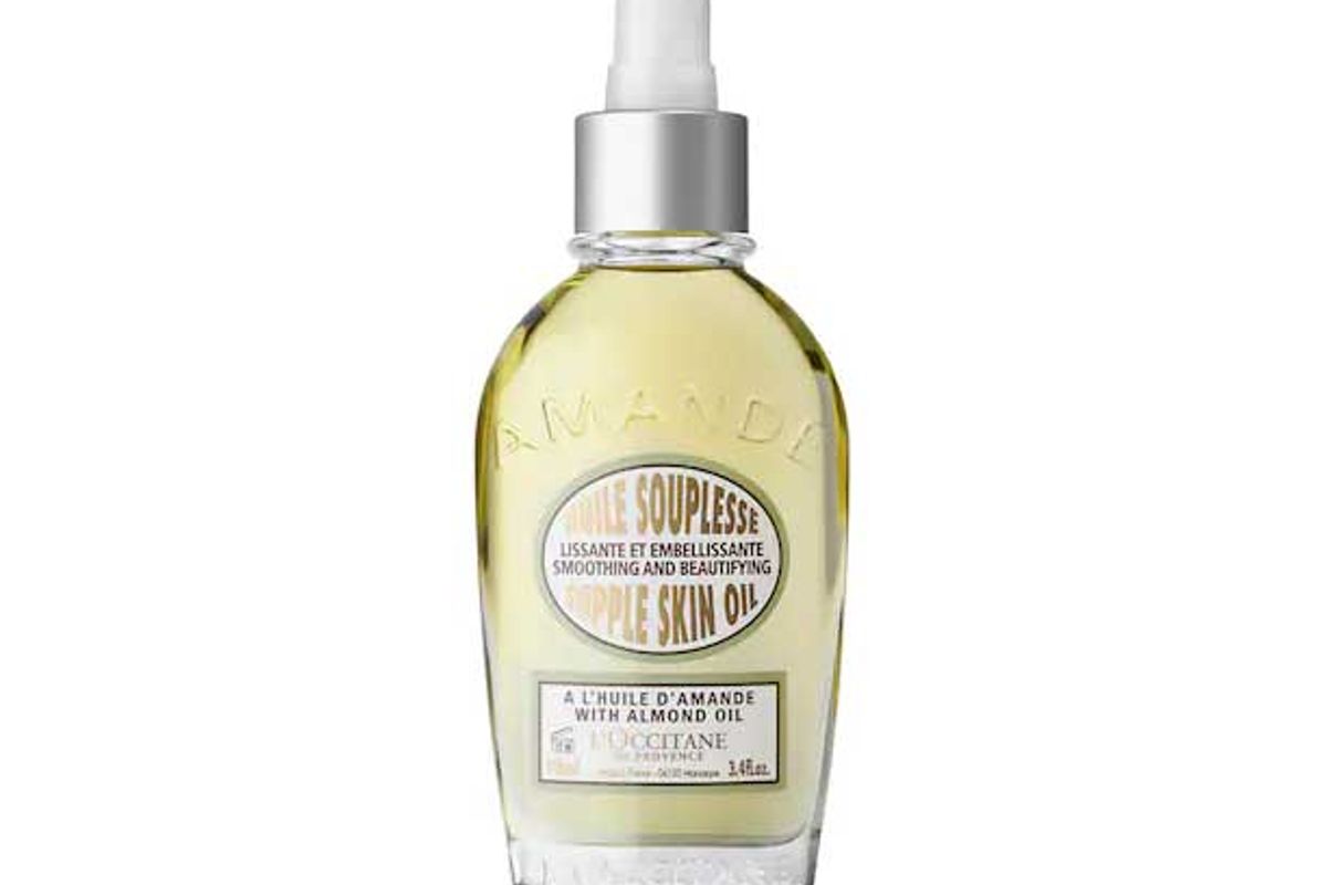 loccitane almond smoothing and beautifying supple skin oil