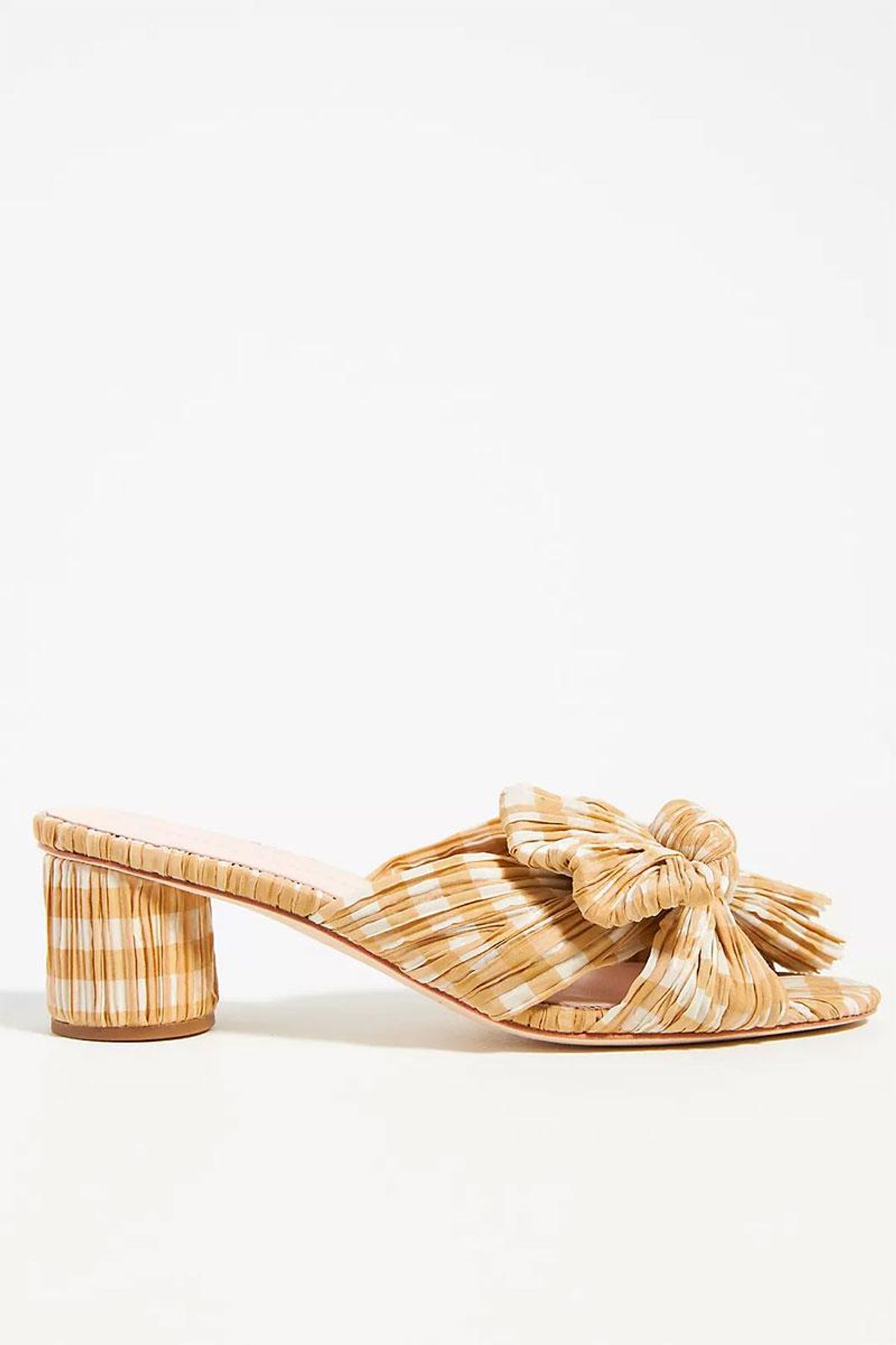 loeffler randall bow heeled slide sandals