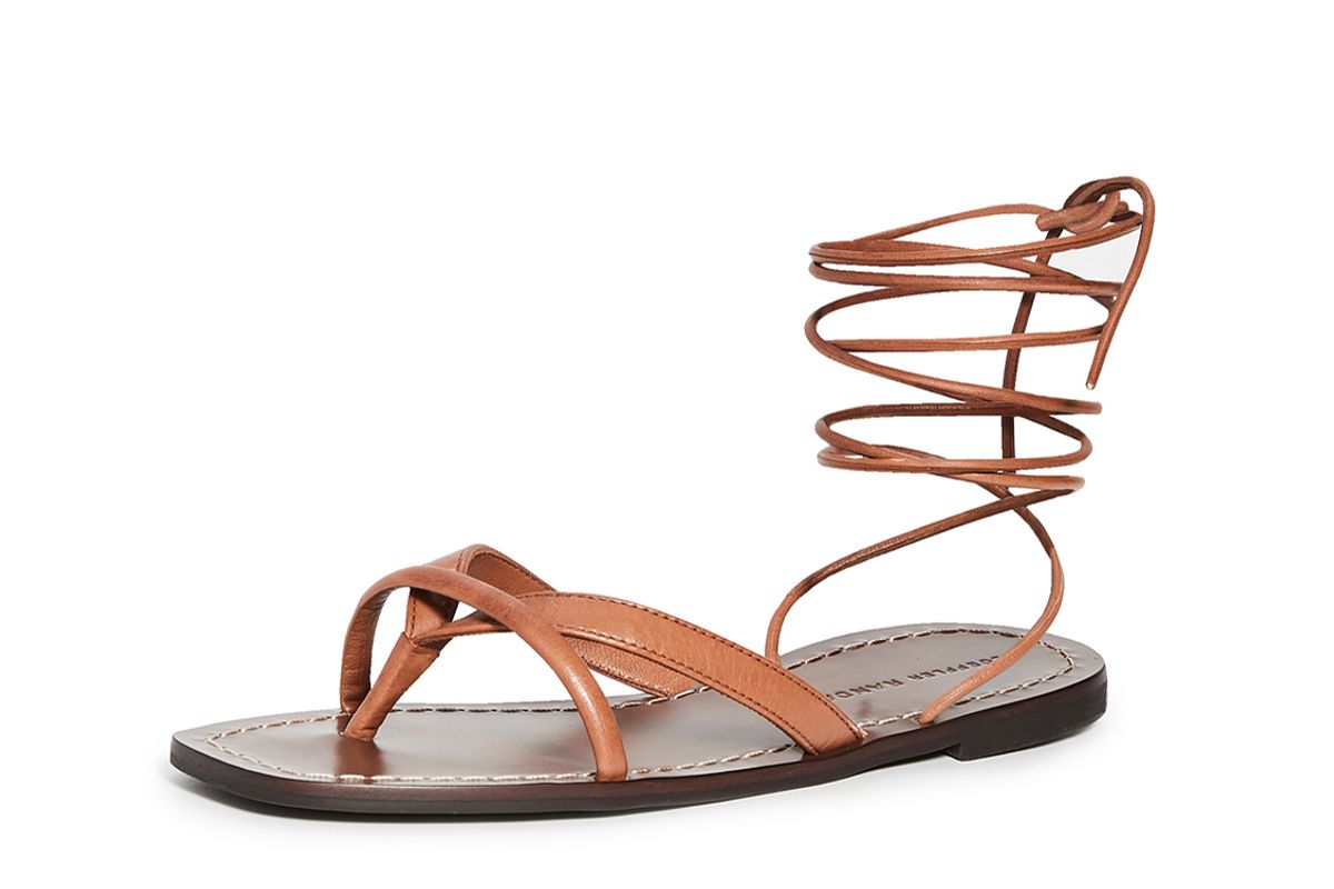 loeffler randall lilla thong wrap sandals