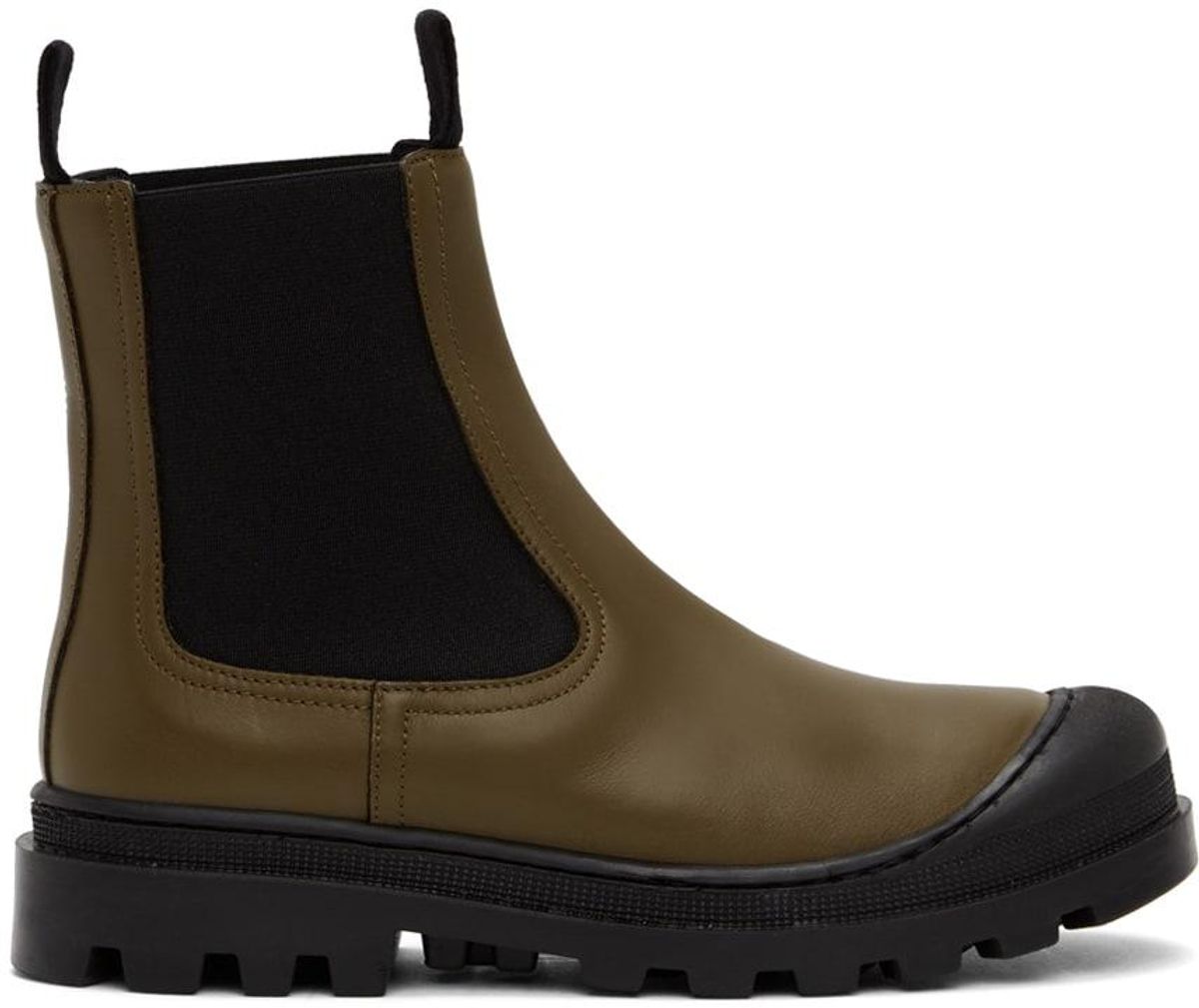 loewe calfskin chelsea boots