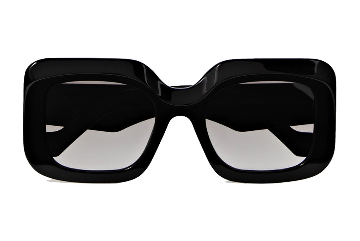 loewe oversized square frame acetate sunglasses