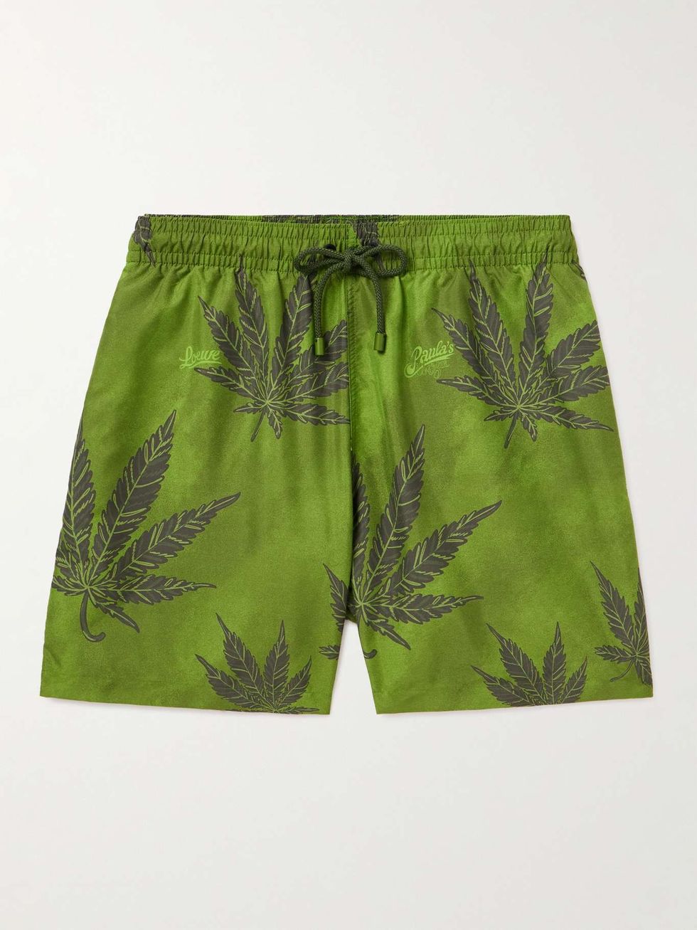 Loewe x Paula\u2019s Ibiza Straight-Leg Mid-Length Printed Swim Shorts