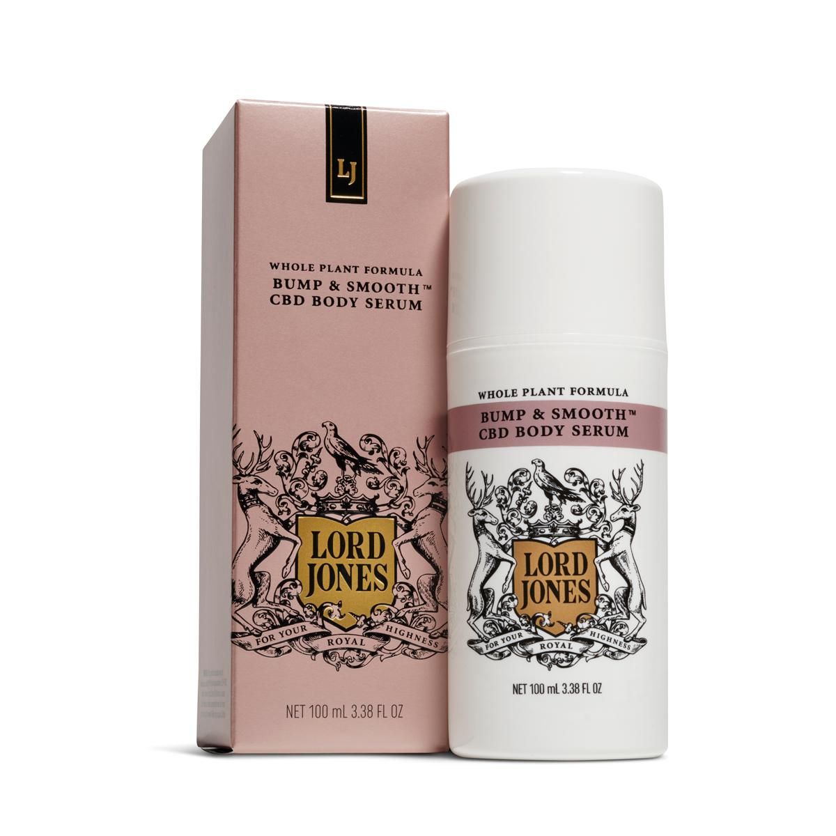 lord jones bump and smooth cbd body serum