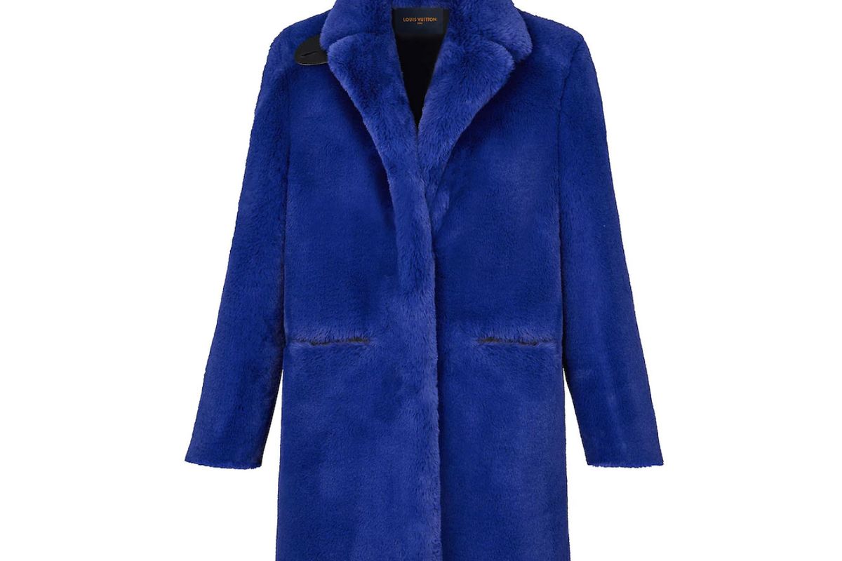 louis vuitton straight coat