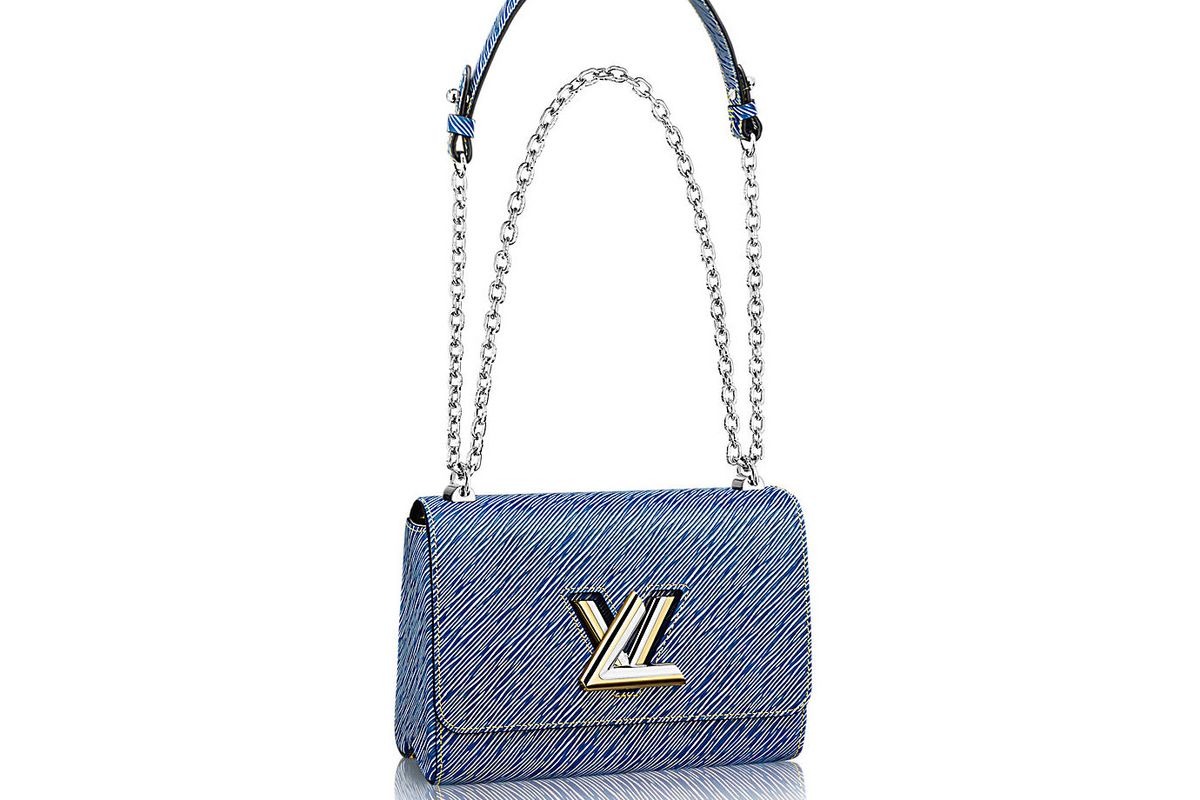 louis vuitton twist mm epi leather denim