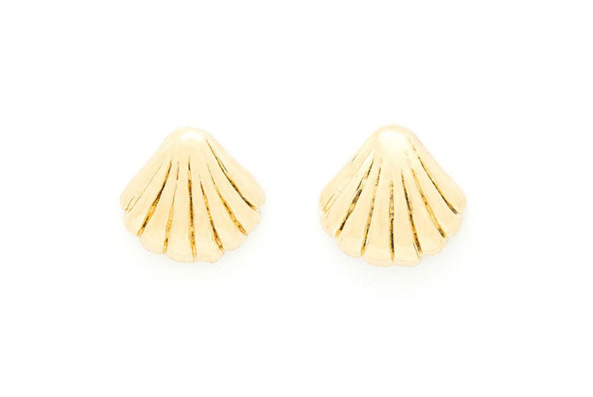 louise damas ondine shell earrings