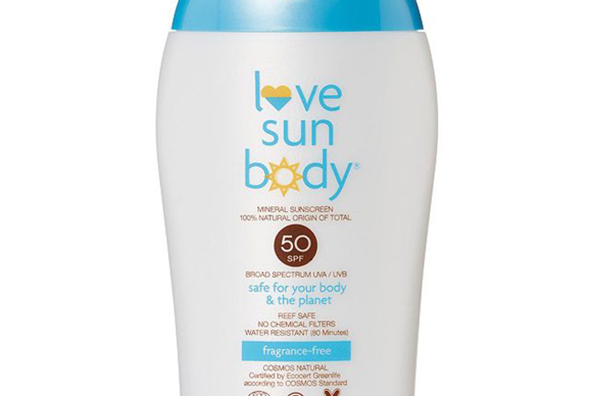 love sun body 100 percent natural origin mineral sunscreen spf 50 fragrance free