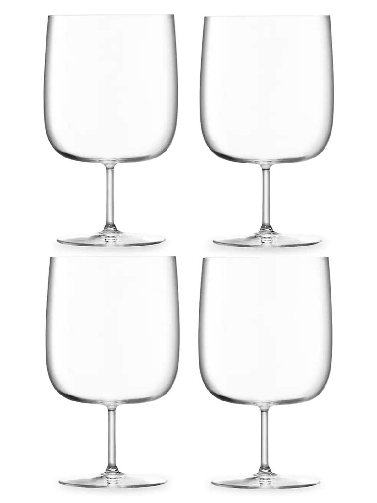 lsa borough craft beer 4 piece glass set