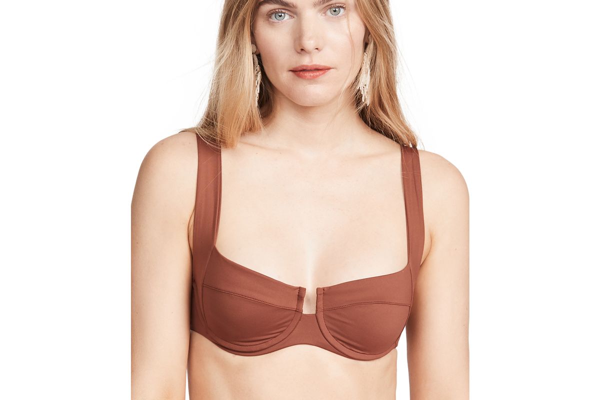 lspace camellia bikini top