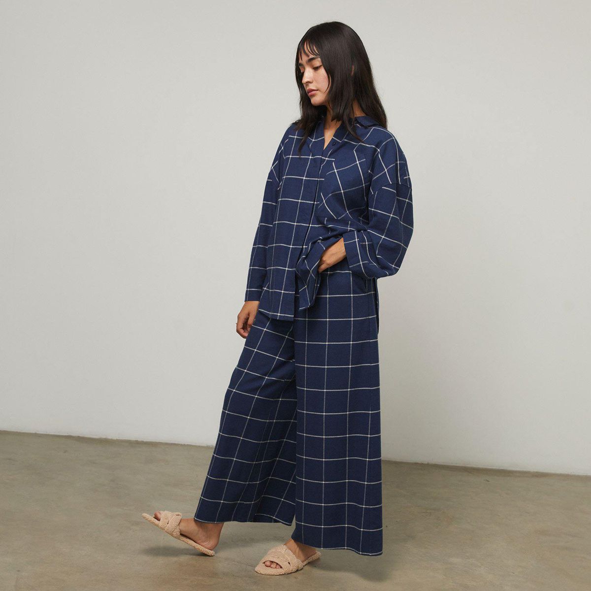 Lunya Brushed Flannel Set