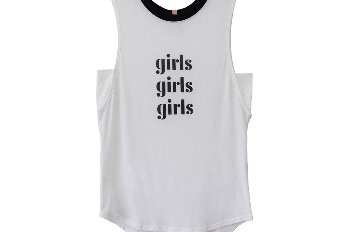 lunya girls inc charity muscle tank