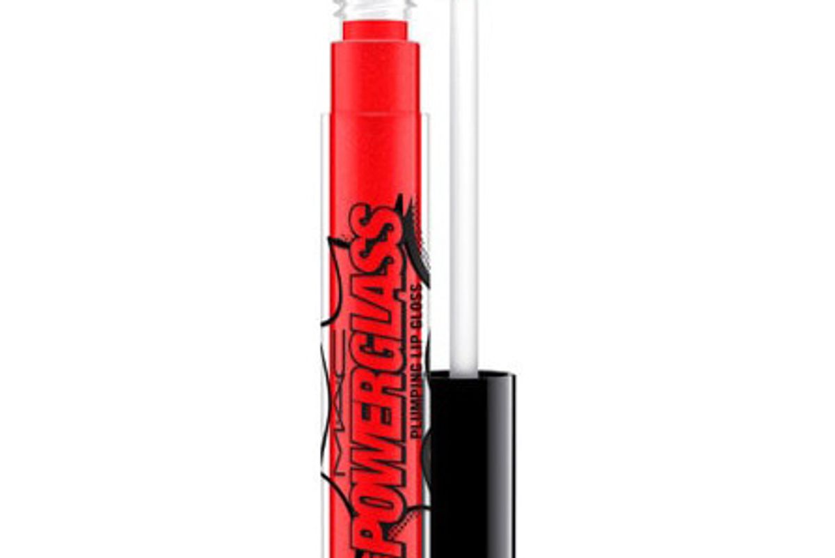 mac powerglass plumping lip gloss