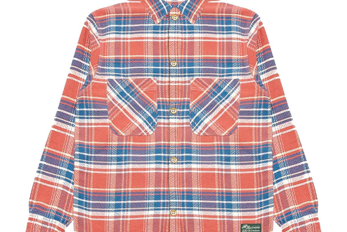 mad happy campfire flannel