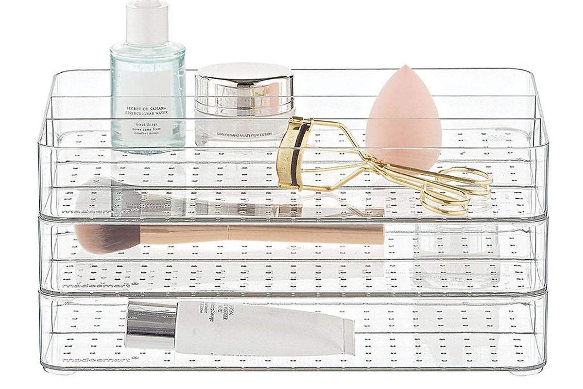 madesmart stacking makeup storage kit