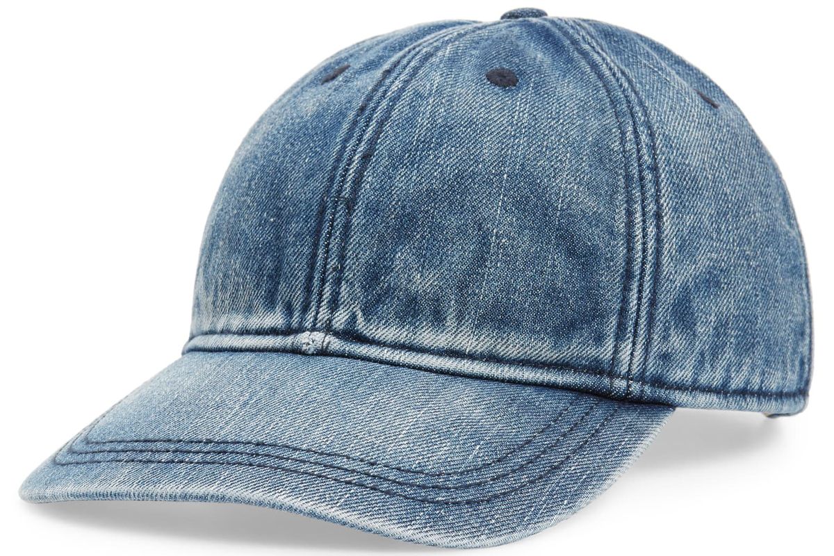 madewell denim baseball cap