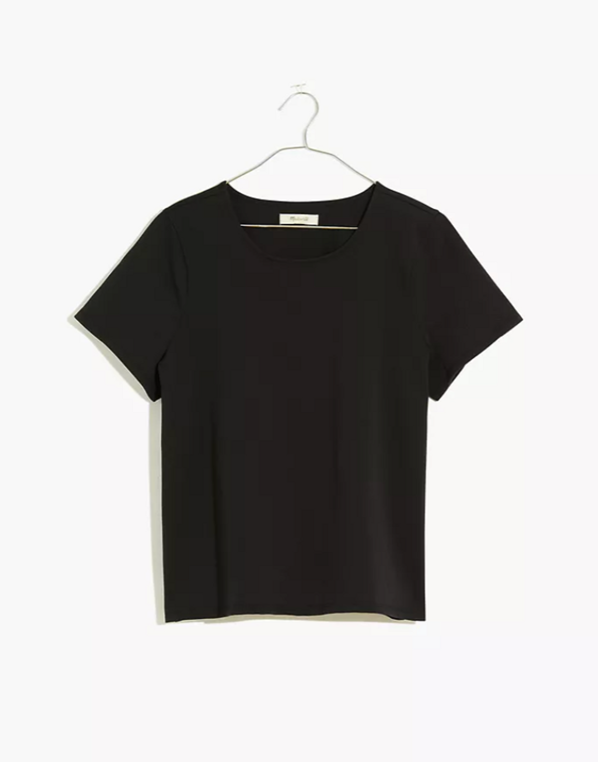 madewell luxe boxy crop tee