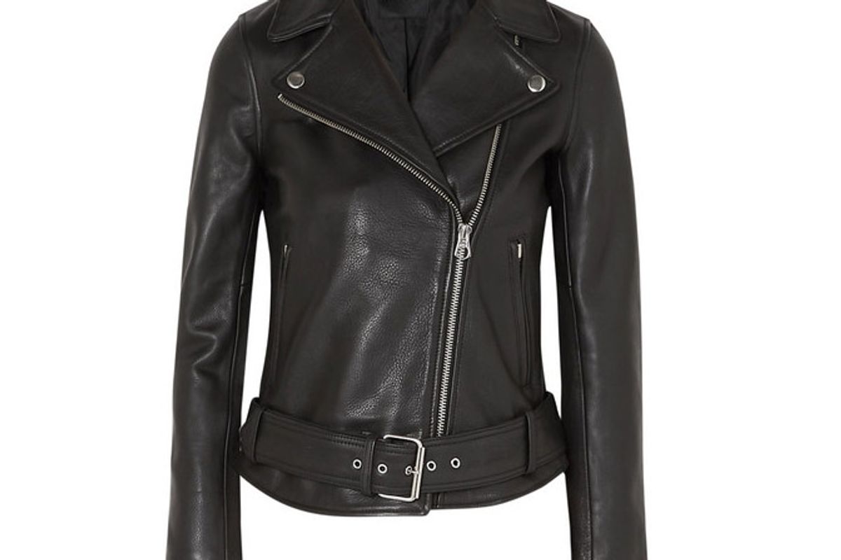 madewell ultimate textured leather biker jacket