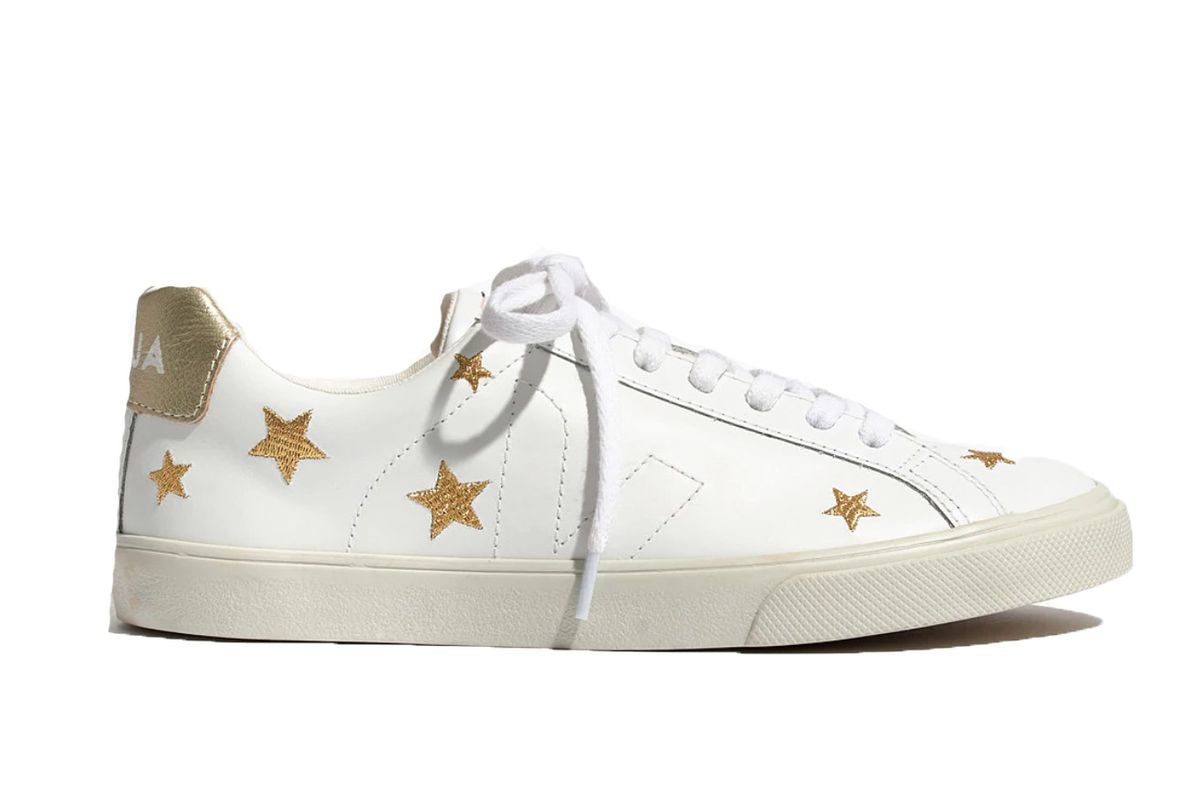 madewell veja esplar low sneakers in embroidered stars