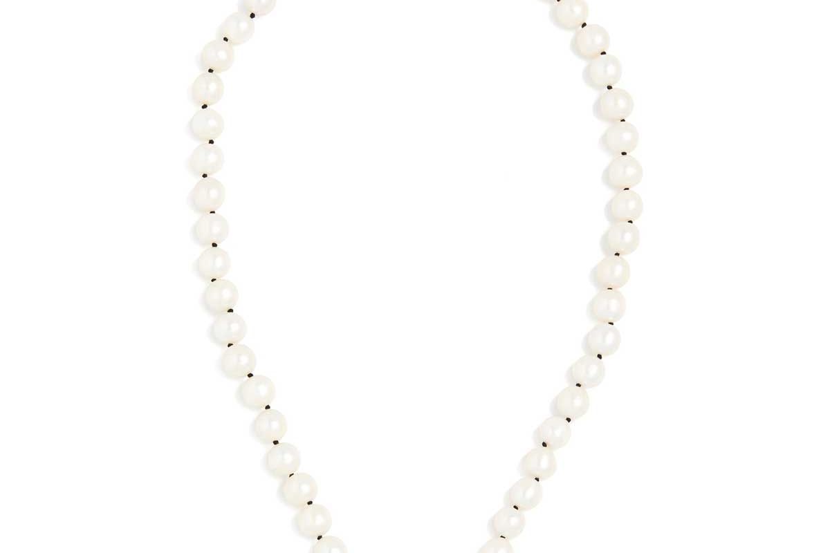 maison irem pearl goldy necklace