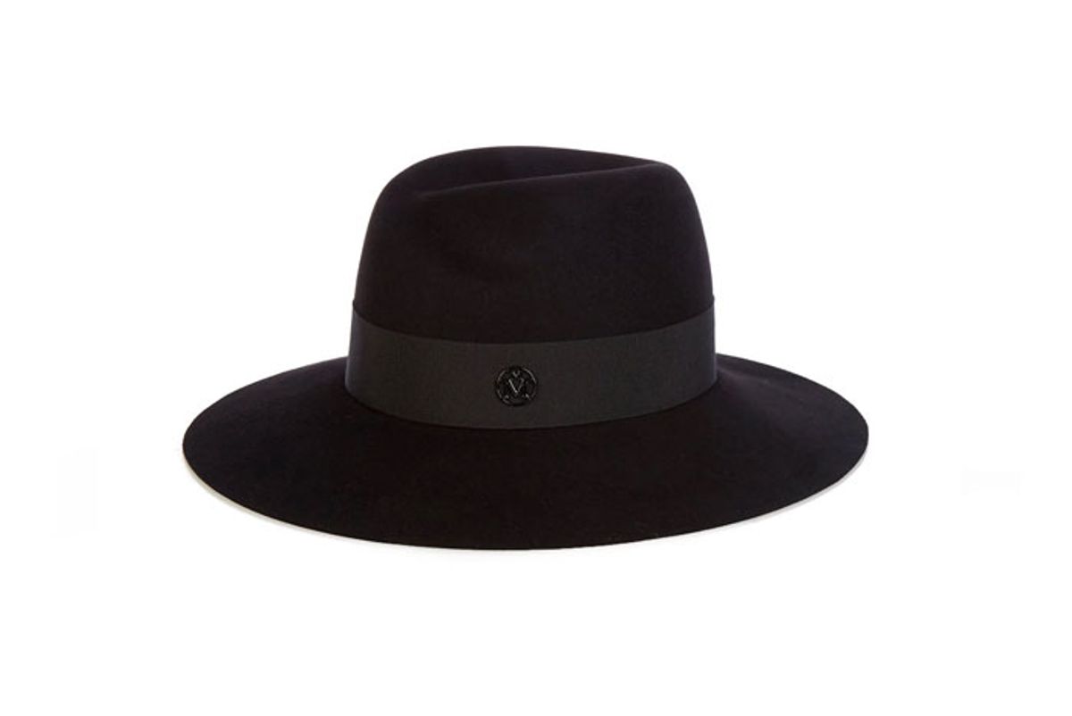 maison michel virginie waterproof felt fedora hat