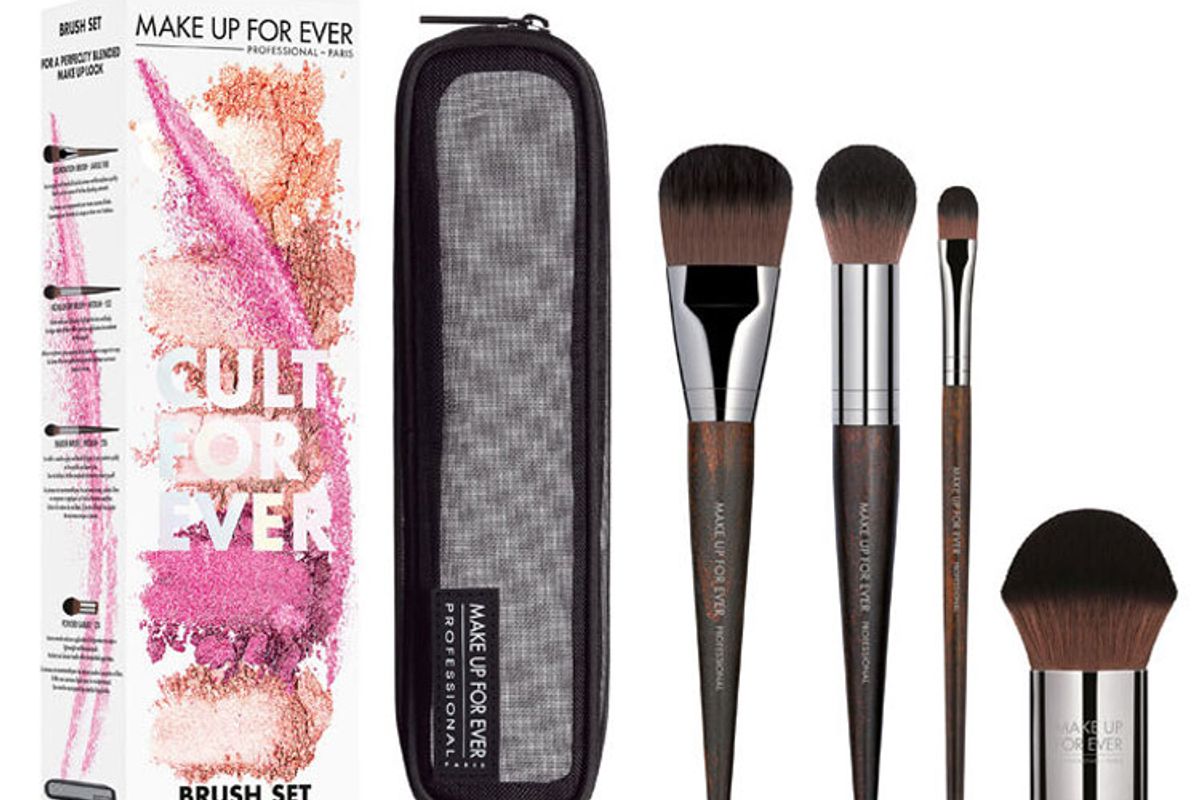 make up for ever cult for ever brush set