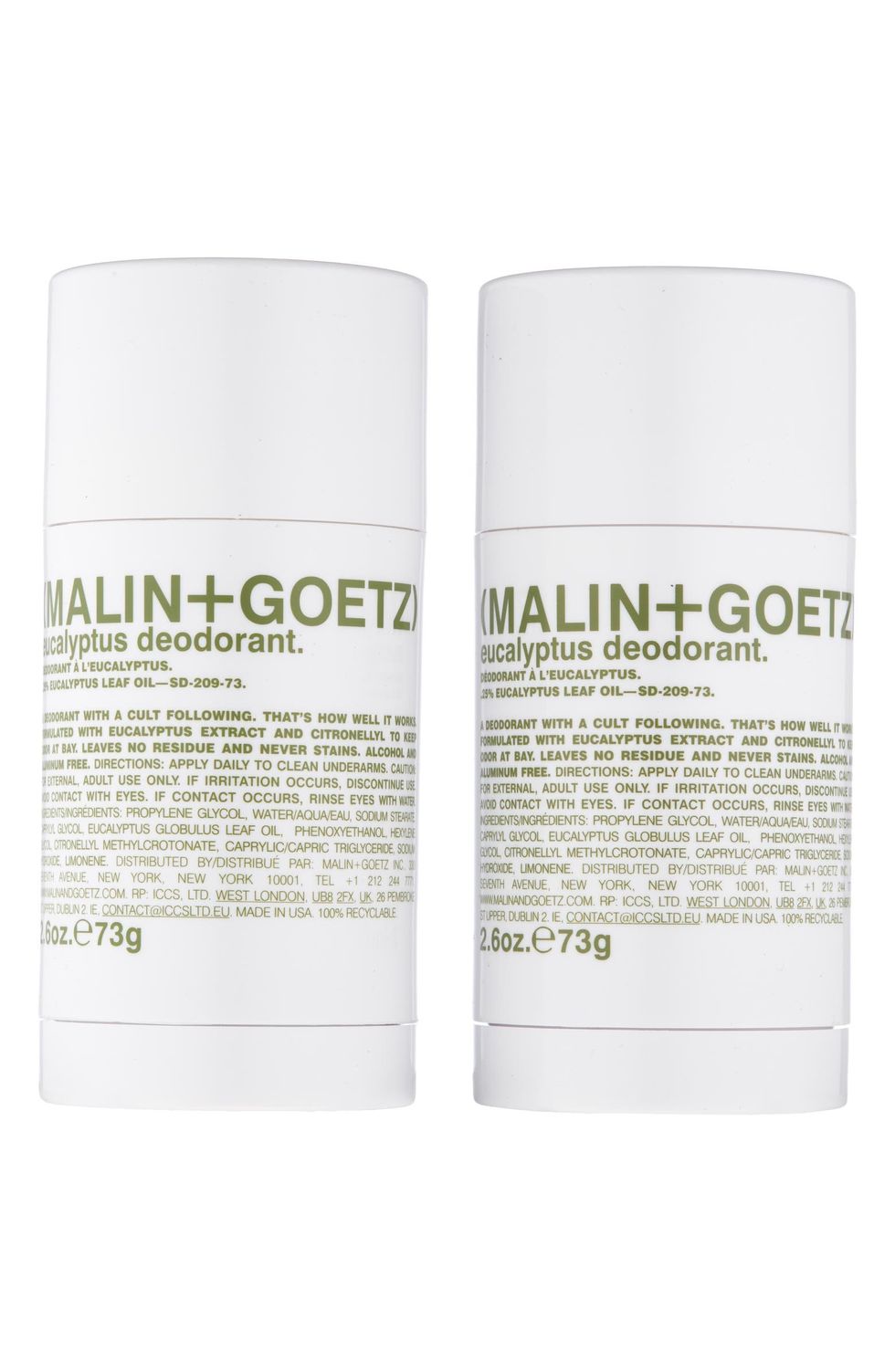 Malin + Goetz Eucalyptus Deodorant Set