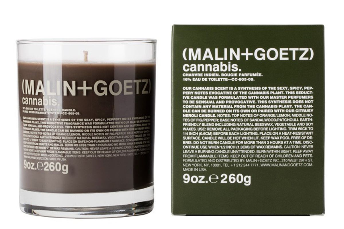 Cannabis Candle
