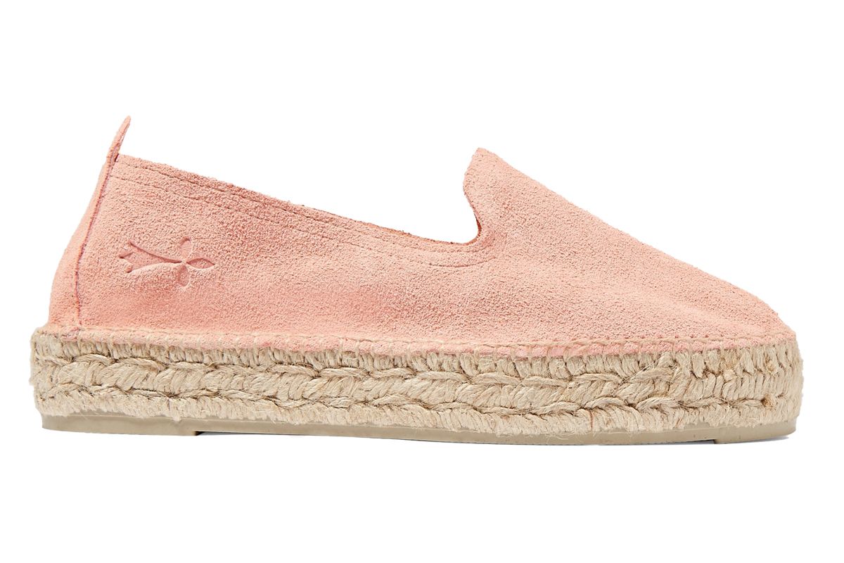 manebi hamptons suede platform espadrilles