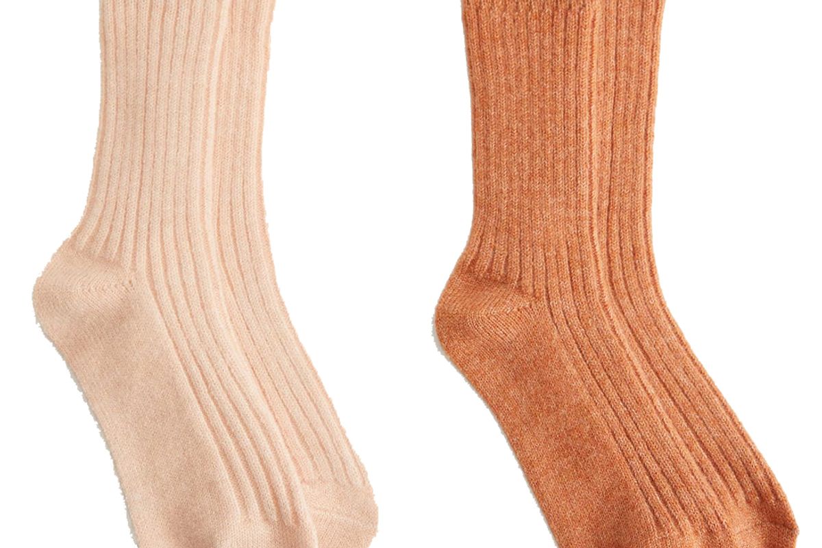 mango 2 pack ribbed socks