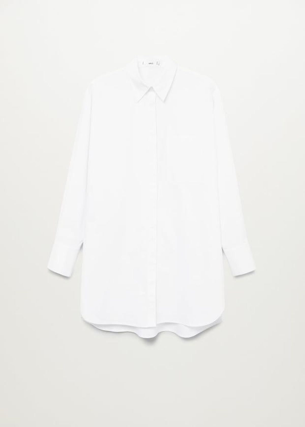 mango oversize poplin shirt