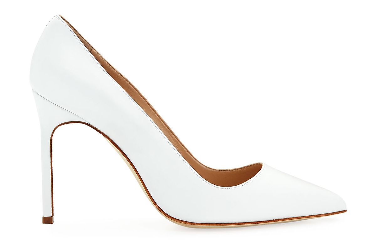 manolo blahnik bb leather 105mm pump