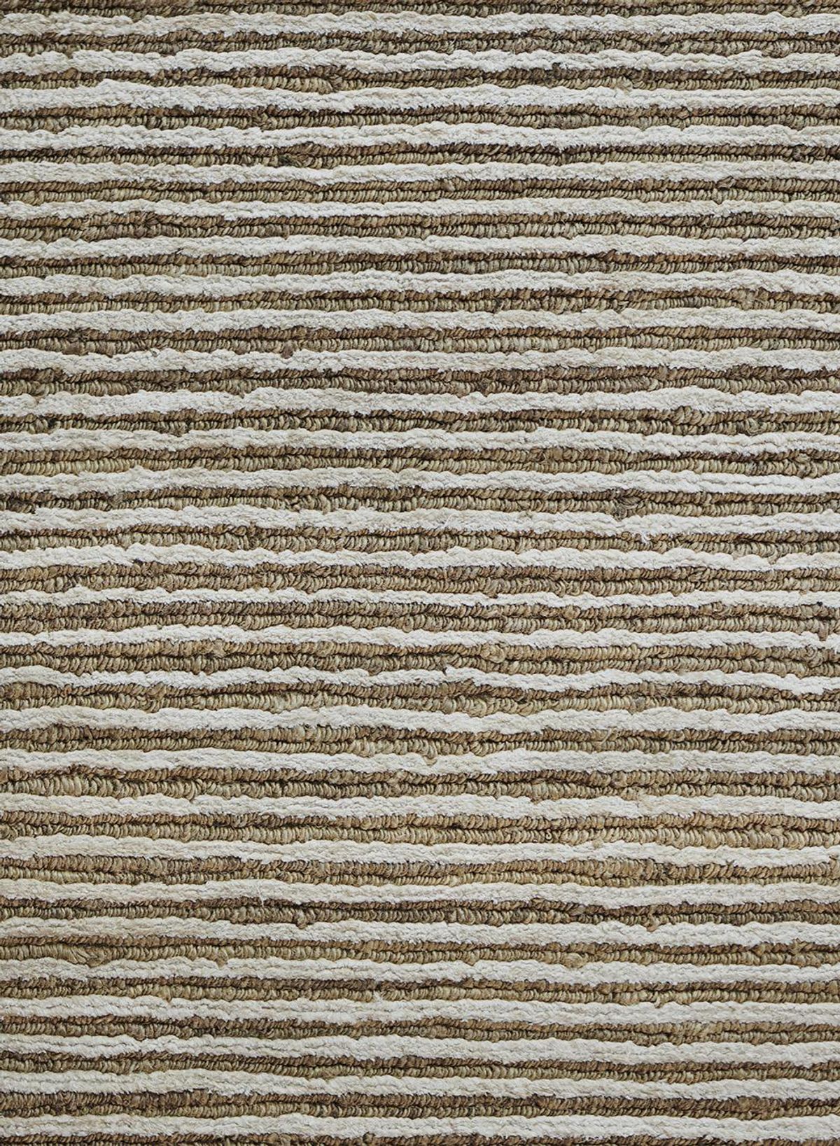 mansour modern ribbed hemp and silk rug