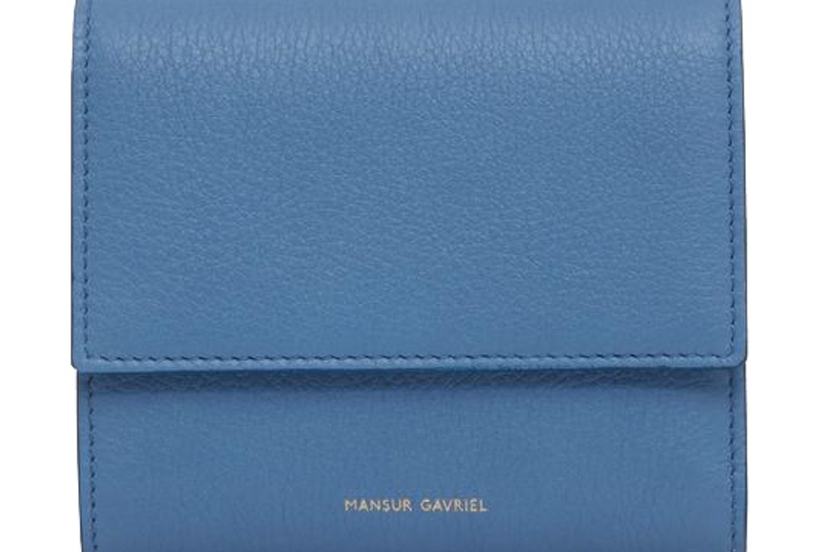 mansur gavriel trifold wallet