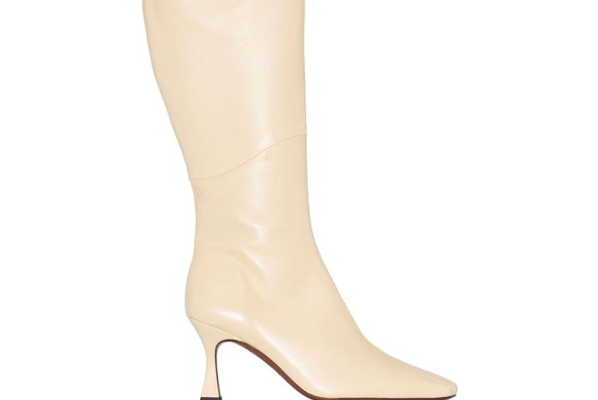 manu atelier duck 80mm knee high boots