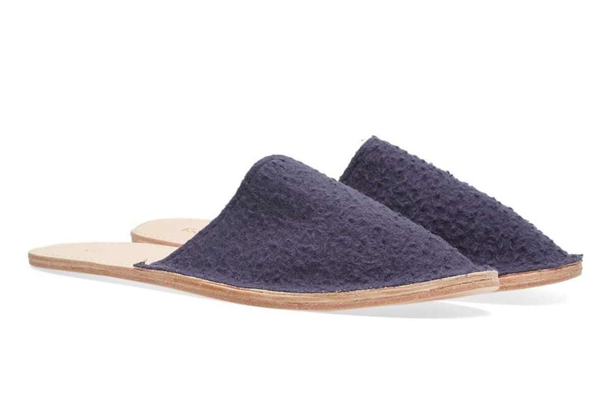 maple casentino wool slipper