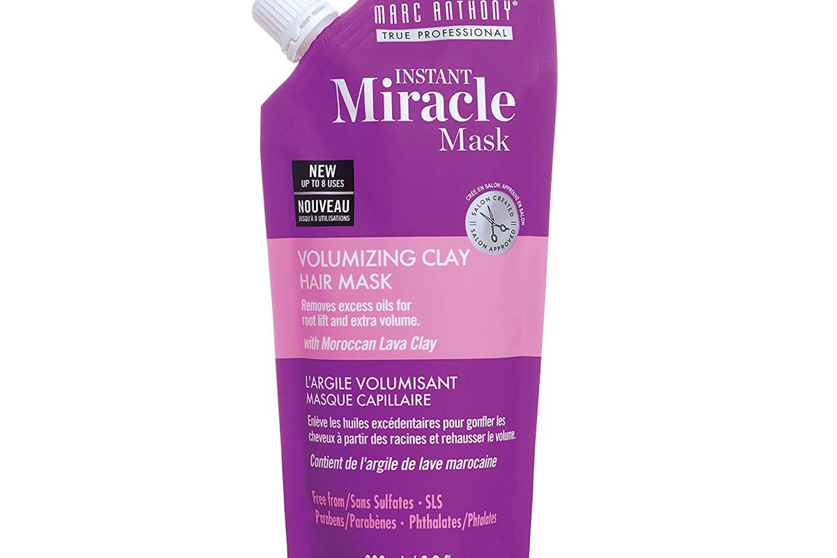 marc anthony instant miracle hair mask volumizing clay