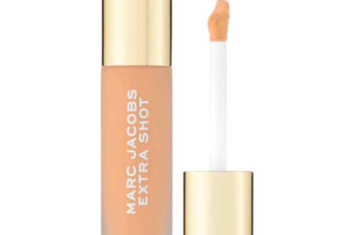 marc jacobs beauty extra shot caffeine concealer and foundation
