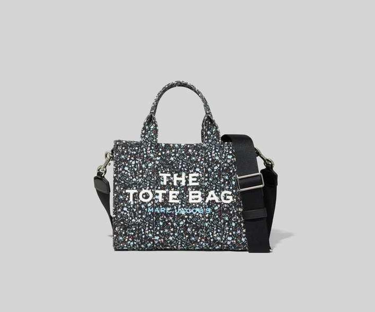 marc jacobs the ditsy floral mini traveler tote bag