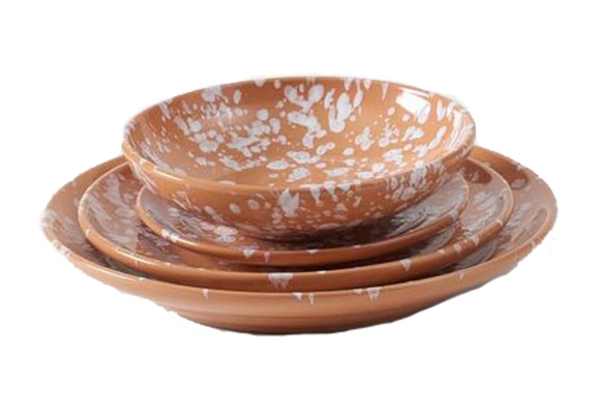 march splatterware dinnerware