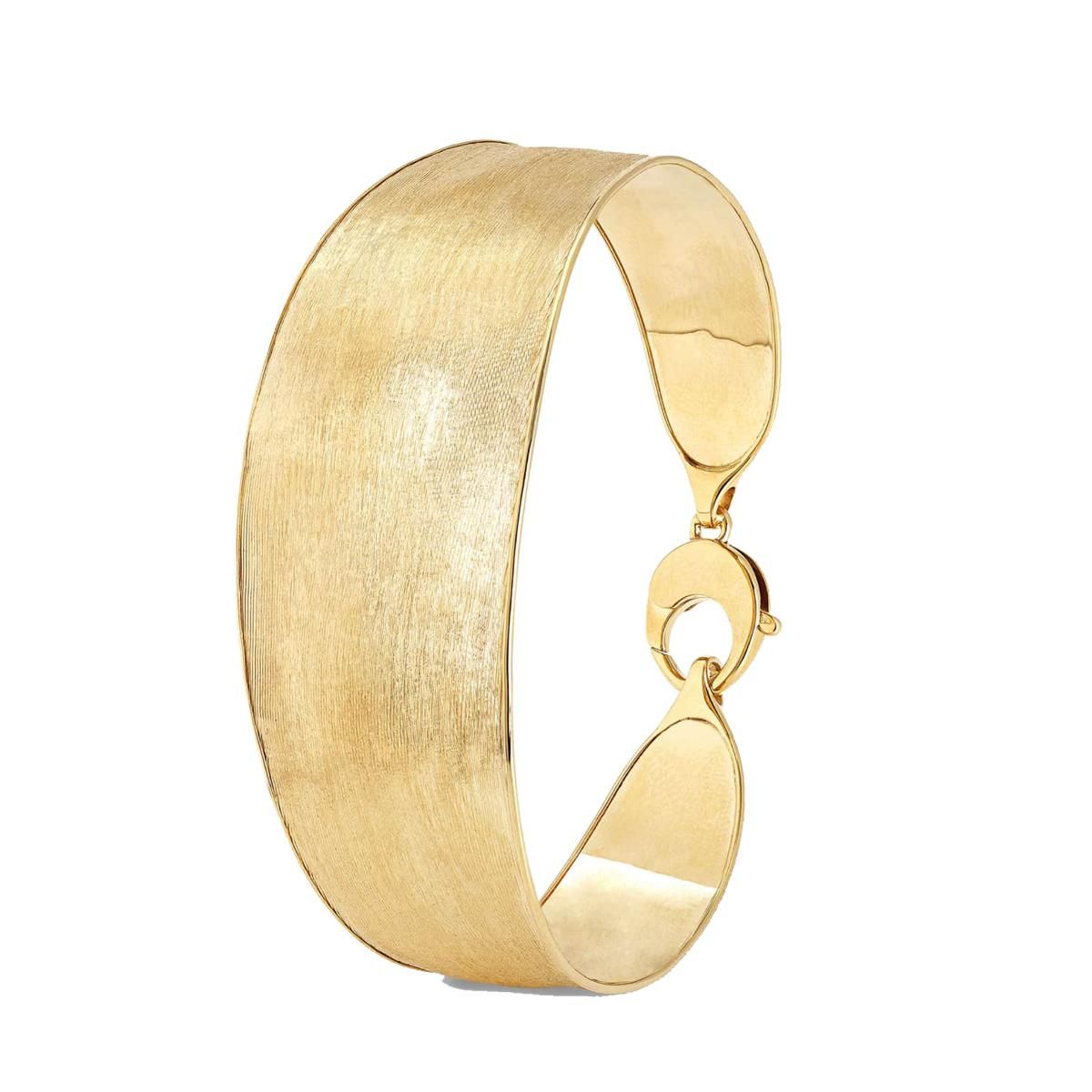 marco bicego 18k lunaria yellow gold bangle bracelet