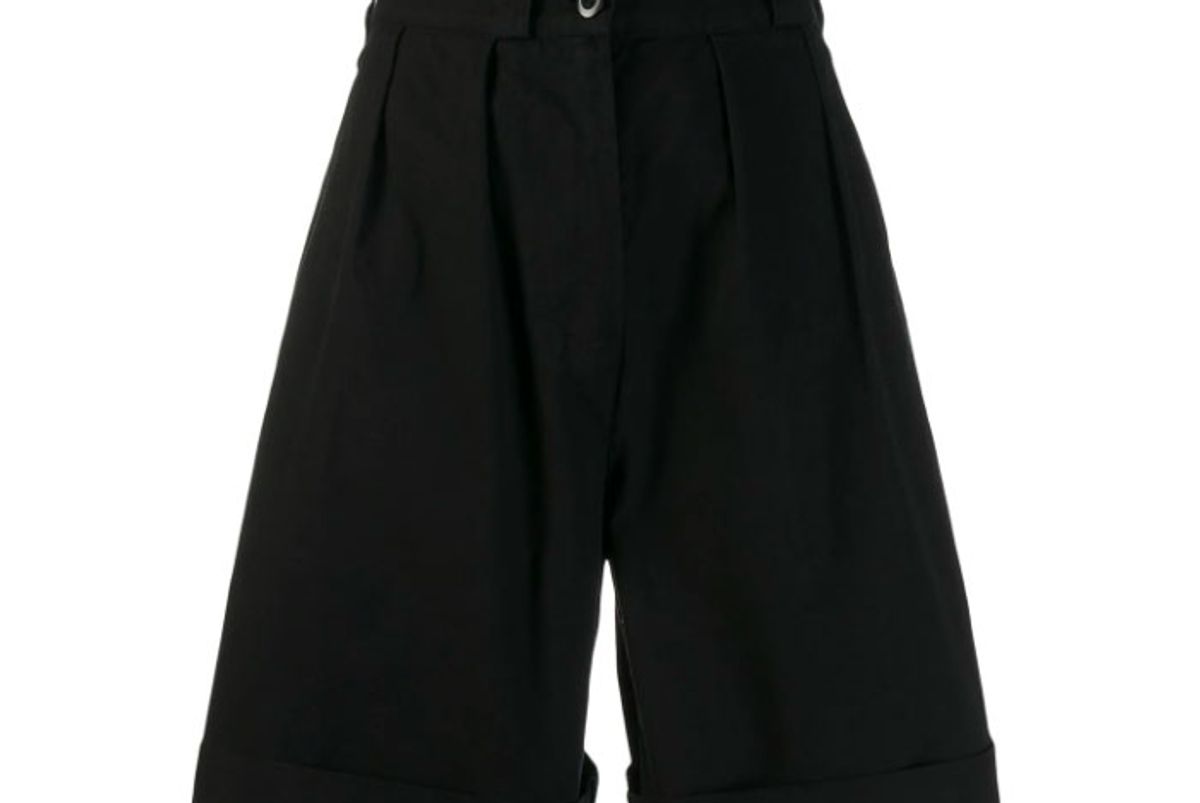 margaret howell high waisted shorts