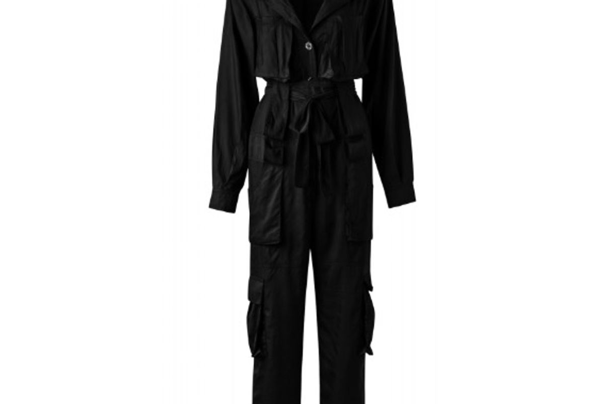 maria elena villamil utility jumpsuit