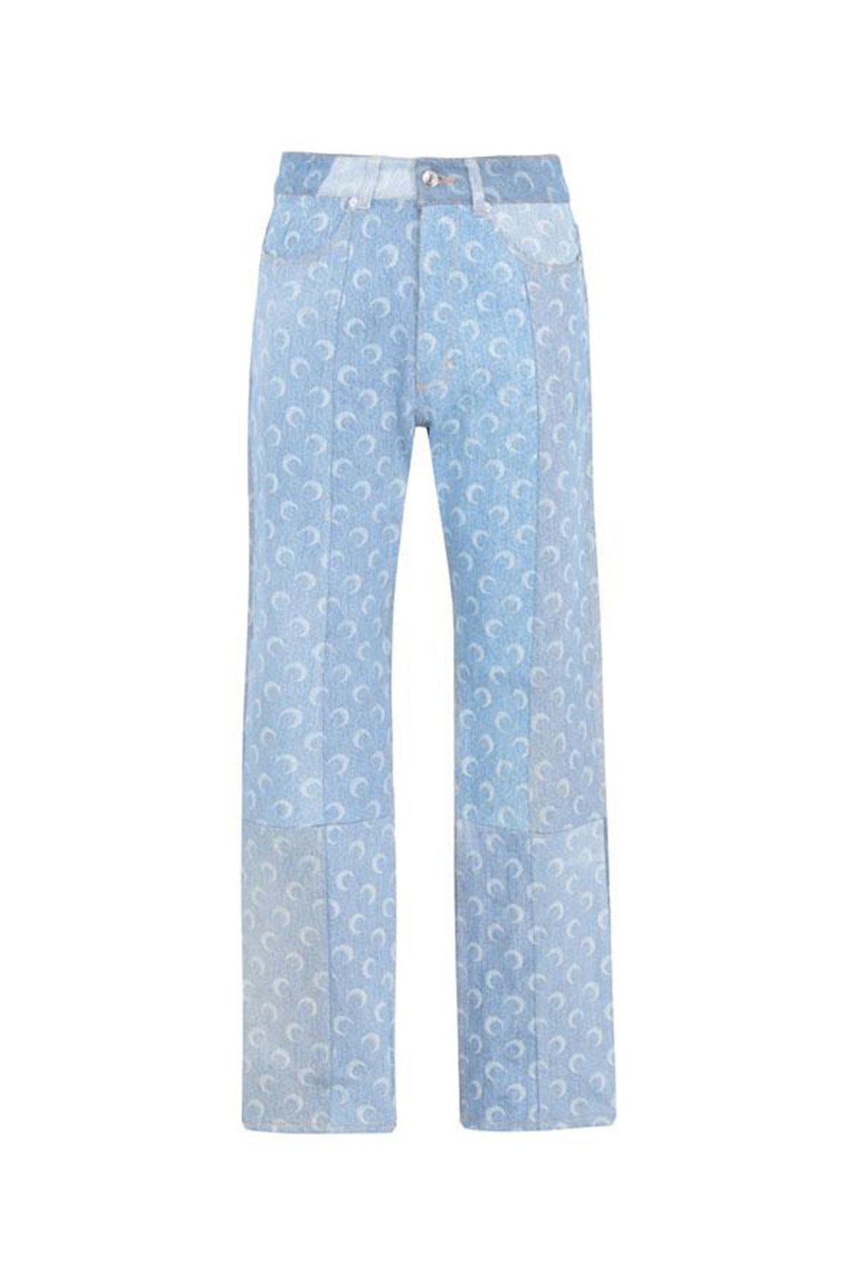 marine serre regenerated moon jeans