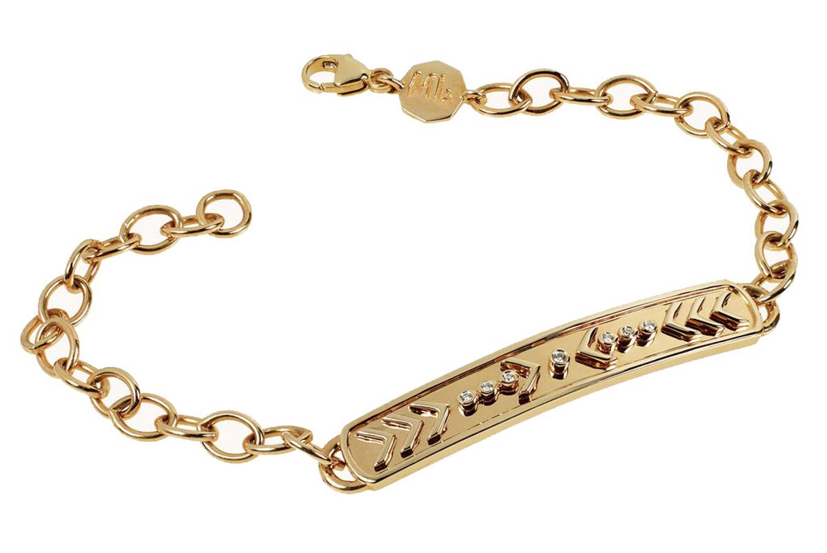 marlo laz arrow id bracelet