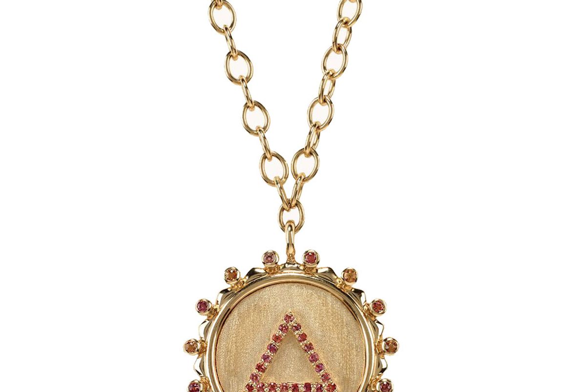 marlo laz on fire element necklace